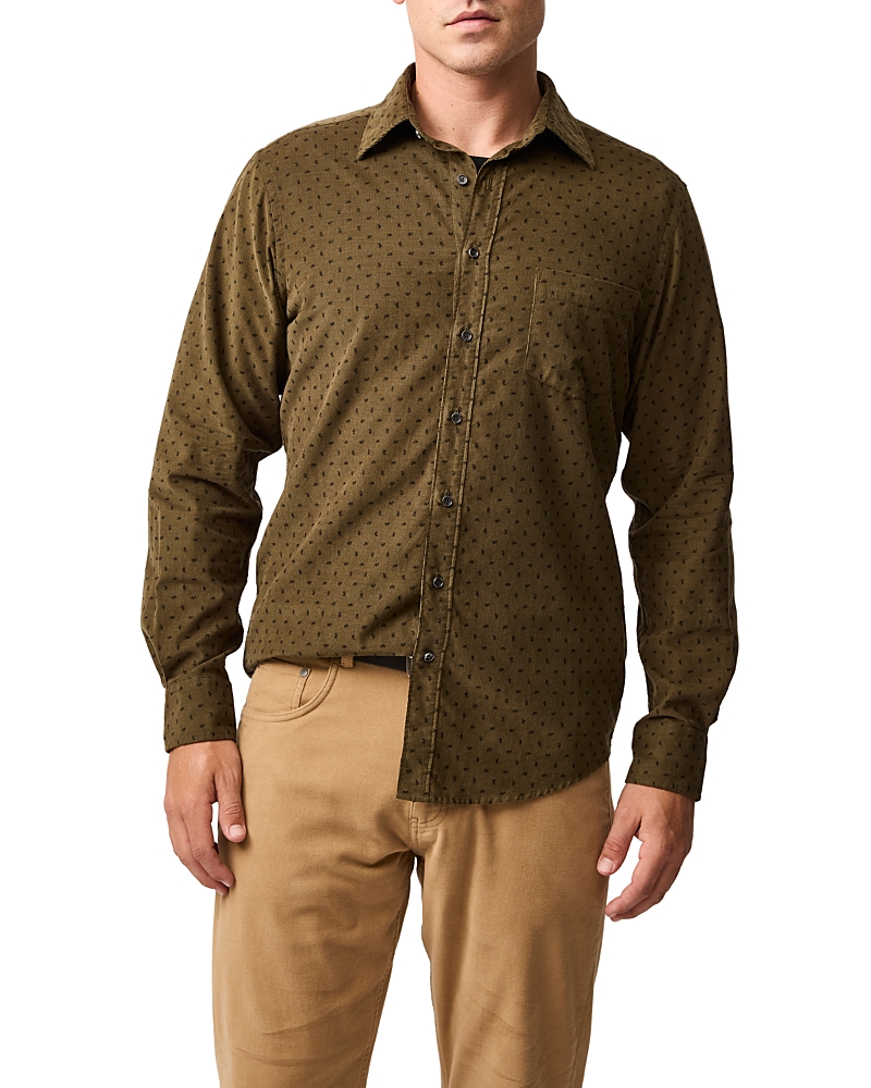 Rodd & Gunn Harrington Sports Fit Shirt In Green