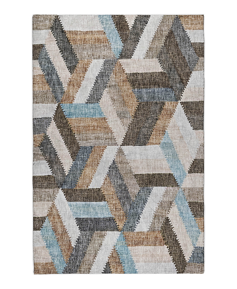 Dalyn Rug Company Dalyn Lorenzo Washable Ln1 Area Rug, 8' X 10' In Brown