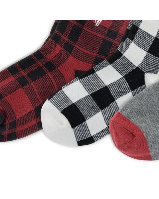 Unisex Holiday Sled Bear Socks, Pack of 3 - Baby