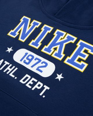 Boys' Nike Athletic Graphic Print French Terry Hoodie - Little Kid