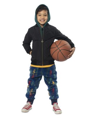 Boys' BX Hooded Bomber Jacket - Little Kid, Big Kid