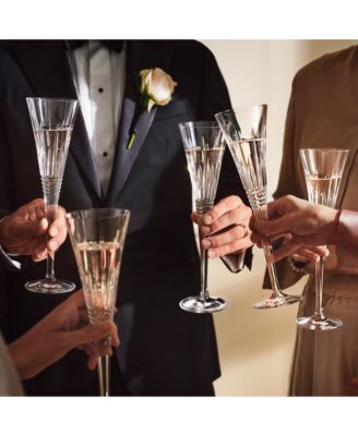 Lismore Diamond Toasting Flute, Set of 2