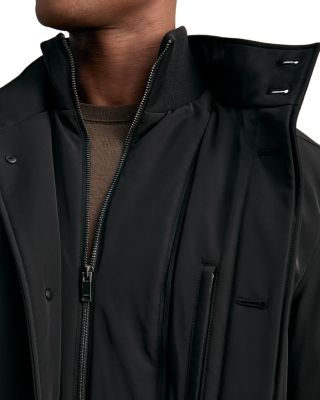 Hybrid Overcoat with Removable Interior