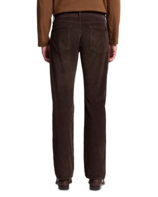 The Straight Fit Jeans in Corduroy Dark Olive