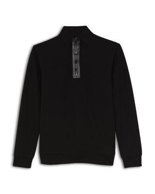 Interlock Quarter Zip Sweater