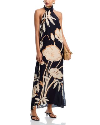 Costa Pacifica Crepe Chine Dress