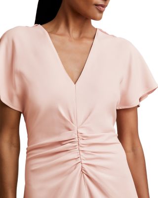 Rowe Ruched Front Workwear Dress