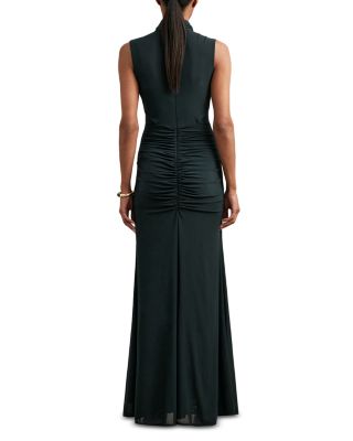 Daniella Sleeveless Ruched Maxi Dress