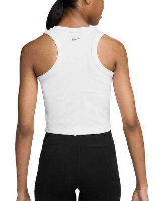 Fitted Racerback Crop Tank