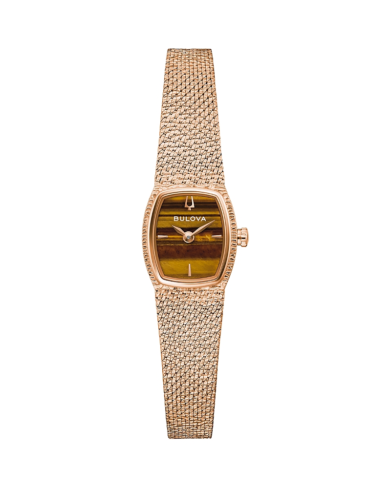 Bulova Classic Goddess Of Time Watch, 21.5mm X 17mmm In Gold