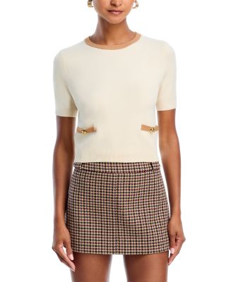 FRENCH CONNECTION - Babysoft Short Sleeve Sweater