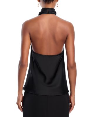 Satin Halter Top - Exclusive