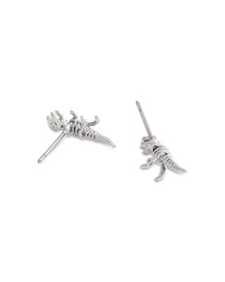 Signature Skeletal Rexy Stud Earrings