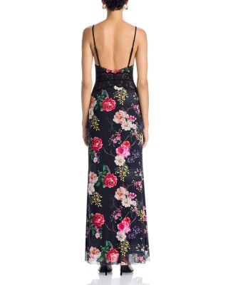 Elyse Keyhole Maxi Dress