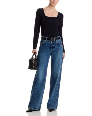 Maeve 90s Jersey Long Sleeve Tee