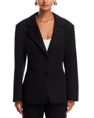 Cinch Waist Two Button Blazer - Exclusive