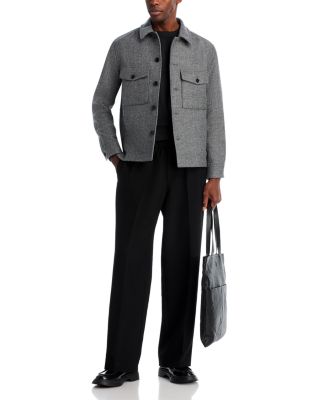 Shirt Jacket in Italian Wool 