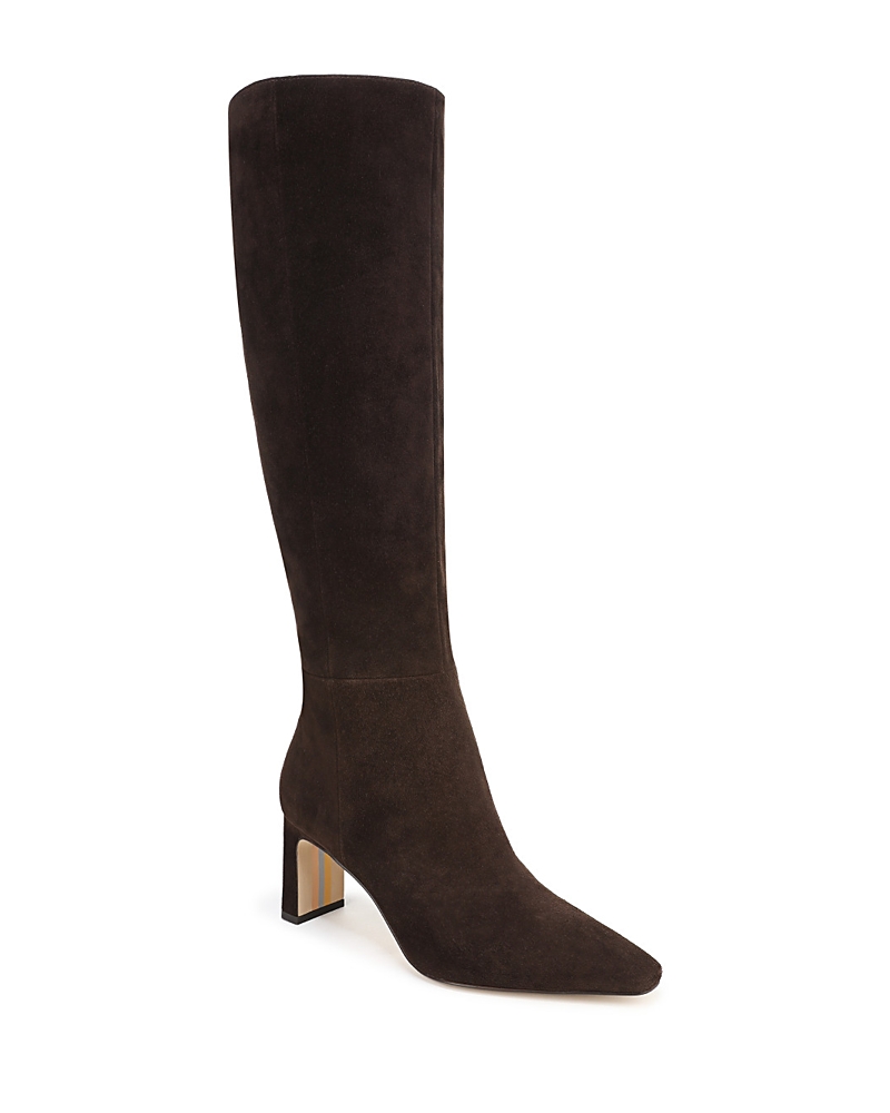 Sam Edelman Women's Sylvia Extra Wide Calf Pointed Toe High Heel Boots