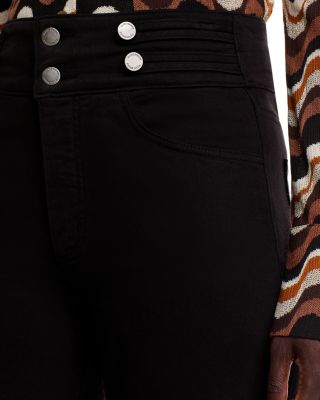 Liv High Rise Wide Leg Jeans in Black