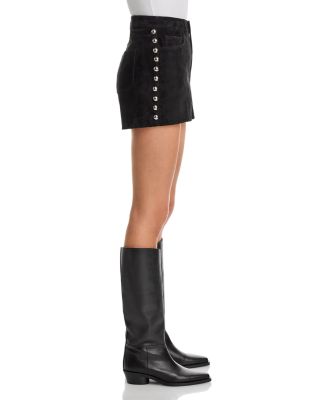 Studded Suede Shannon Shorts