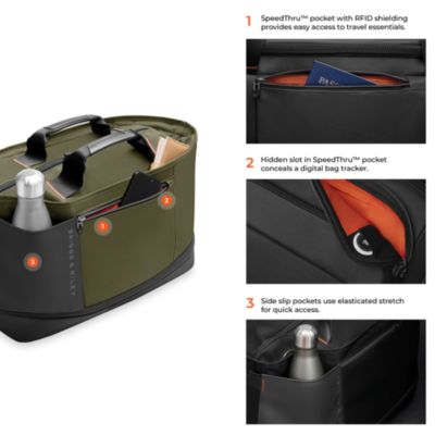 ZDX Expandable Overnighter Bag