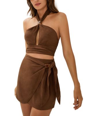 Luna Halter Top Swim Cover-Up