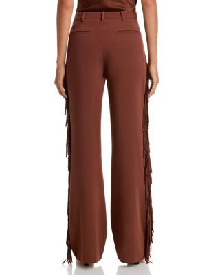 Fringe Trim Blazer & Pants