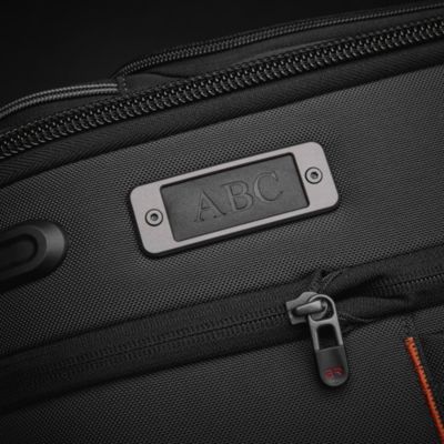 ZDX Large Expandable Spinner Checked Bag