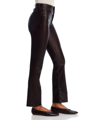 The Leather Reboot Crop Jeans