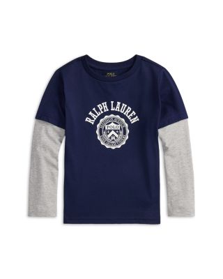Boys' Logo Cotton Layered Effect Tee - Little Kid