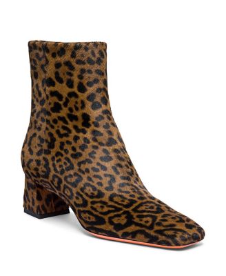  Women&#39;s Animal Print Ankle Boot