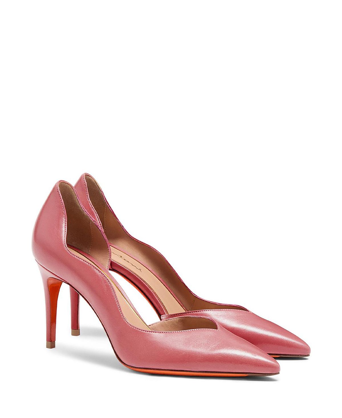 Santoni Women's Leather High-Heel Pump