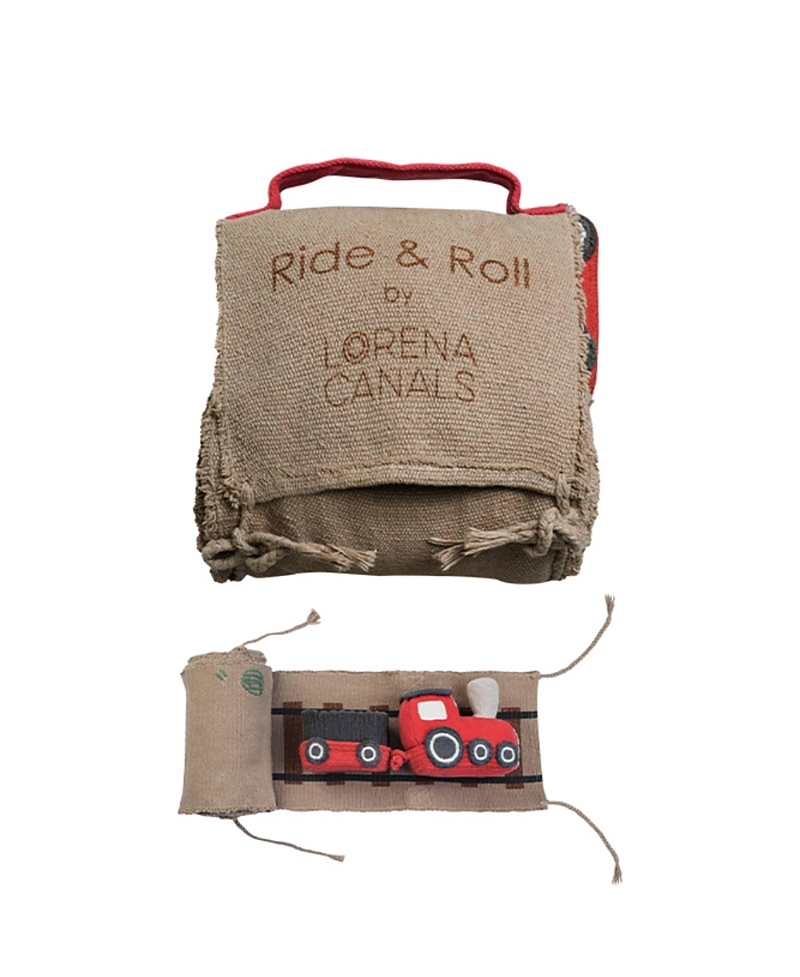 Lorena Canals Unisex Train Ride Roll - Ages 5+ Years In Brown
