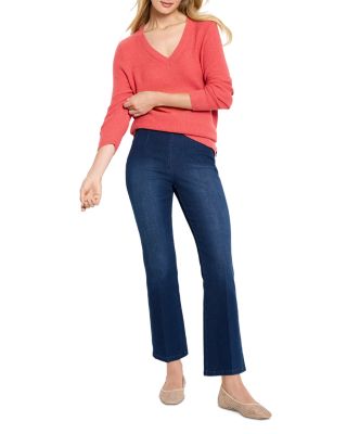 Waffle Stitch V Neck Sweater