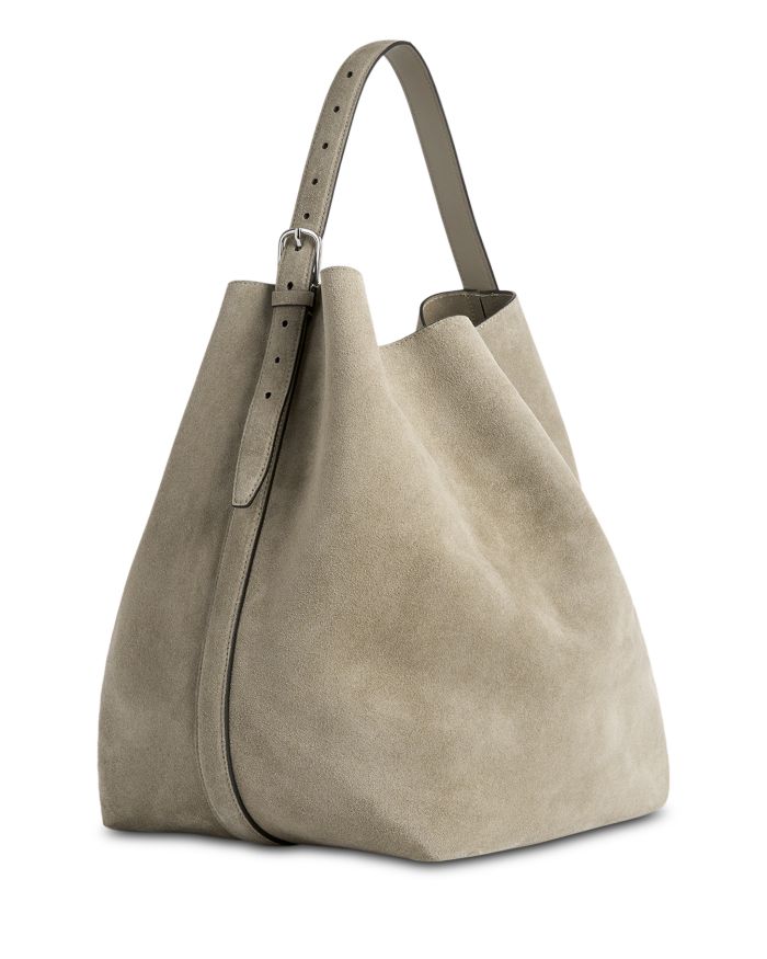 Doublé Suede Belted Tote