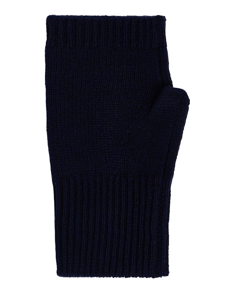 Gerard Darel Paoline Cashmere Fingerless Gloves In Black