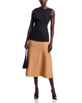 A Line Midi Skirt