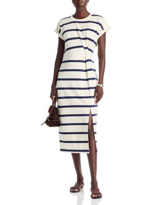 Agua Isle Short Sleeve Midi Dress