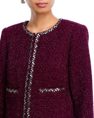 Embellished Tweed Jacket - Exclusive