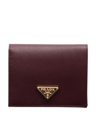 Prada Small Saffiano Leather Wallet
