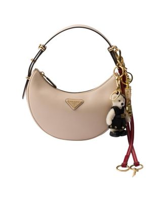 Teddy Bag Charm with Metal Ring