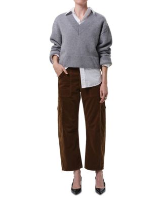 Gazette Puzzle V Neck Sweater