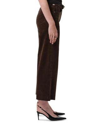 Lyra Wide Leg Cropped Jeans in Costes
