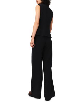 Straight Leg Tweed Pants