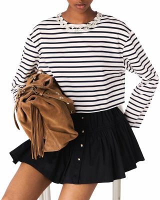 Striped Long Sleeve Top