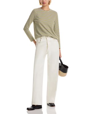 Modern Long Sleeve Crewneck Tee