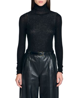 Layered Turtleneck Sweater