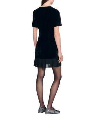 Short Velvet Dress