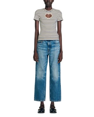 Rhinestone Heart Tee