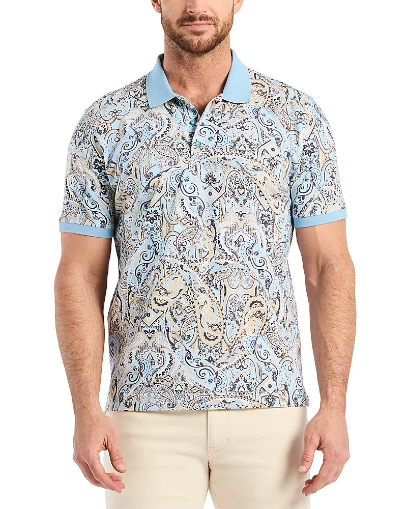 Robert Graham Manucci Knit Polo Shirt